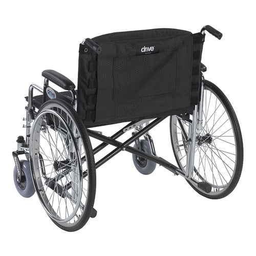 Drive Medical 14301 Adjustable Tension Back Cushion for 22"-26" Wheelchairs